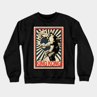 Vintage Poster Kingkong 1933 Crewneck Sweatshirt